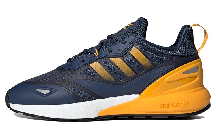 Adidas Zx 2K Boost 2.0 Crew Blue Semi Solar Gold
