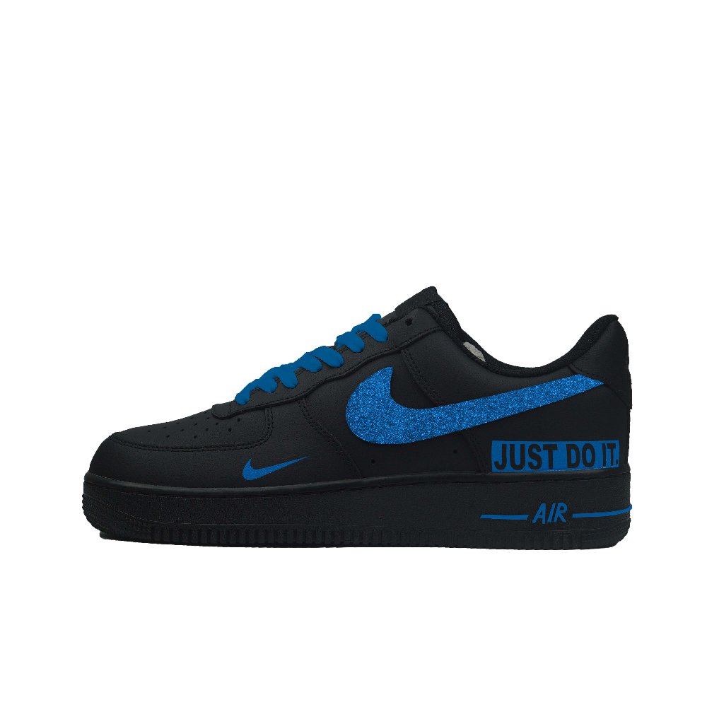 Nike Air Force 1 Coverage Warm Low-Top Skateboard Shoes Unisex Black