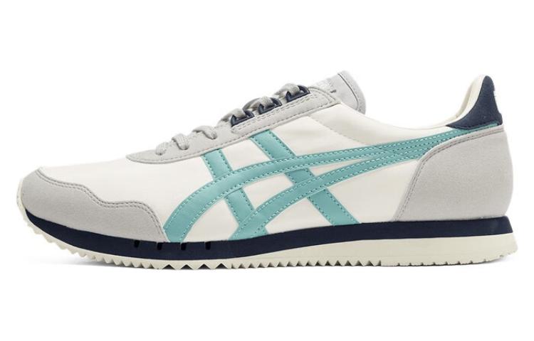 Onitsuka Tiger Dualio Marathon Running Shoes 'Cream White Grey Aqua'