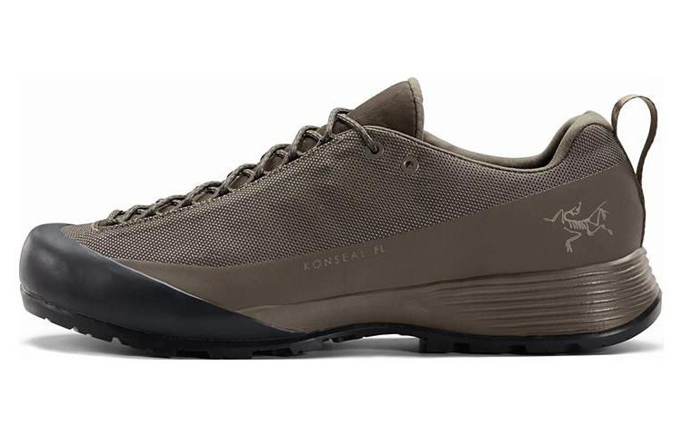Arcteryx Konseal FL 2 Anti Slip And Wear Resistant Lightweight Low Top Outdoor Shoes Unisex Brown