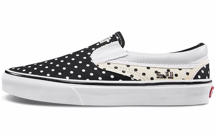 Vans Classic Slip On 'Black White Sail' Women's