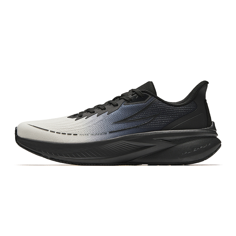 Anta Cushioning Wear-Resistant Low-Top Running Shoes Men's Ivory White