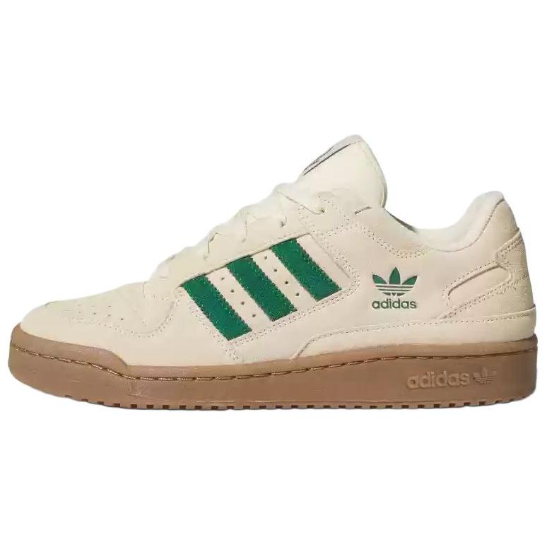Adidas Forum Low Cl Warm Vanilla Dark Green Ivory