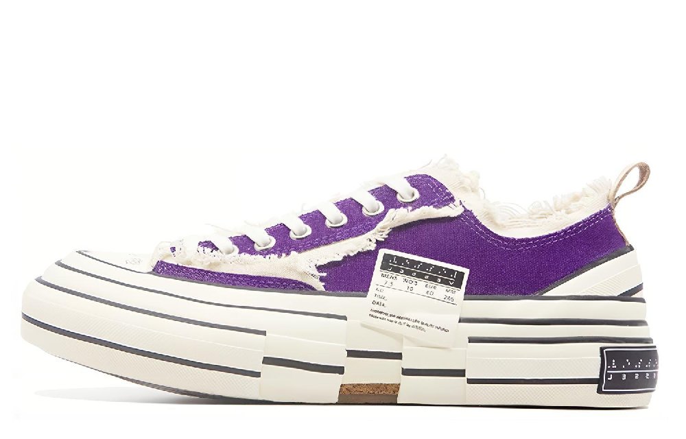 VESSEL G.O.P. Lows Low-Top Skateboard Shoes Unisex Purple