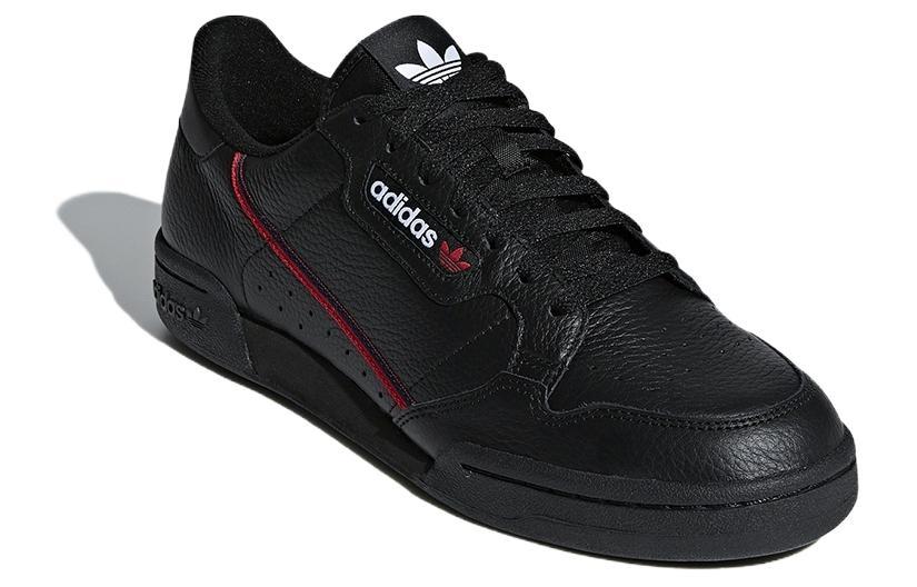 Adidas Continental 80 Black Scarlet Red купить в интернет-магазине Yoocart с быстрой доставкой по России.