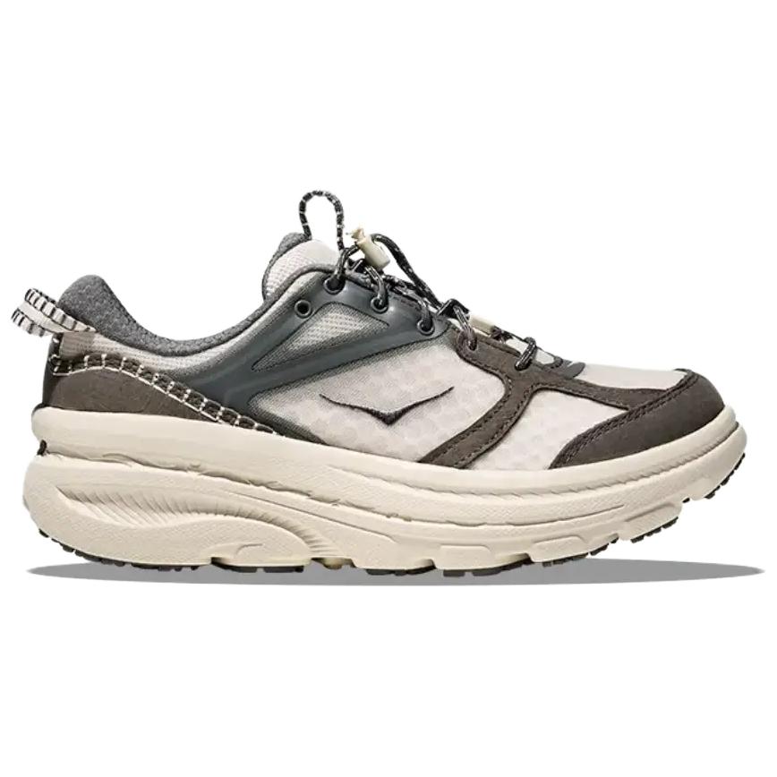 HOKA ONE ONE Bondi B3LS Anti Slip Wear Resistant Low Top Casual Running Shoes Unisex Gray