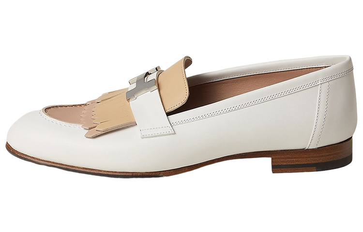 HERMES Royal Loafers Women's White купить в интернет-магазине Yoocart с быстрой доставкой по России.