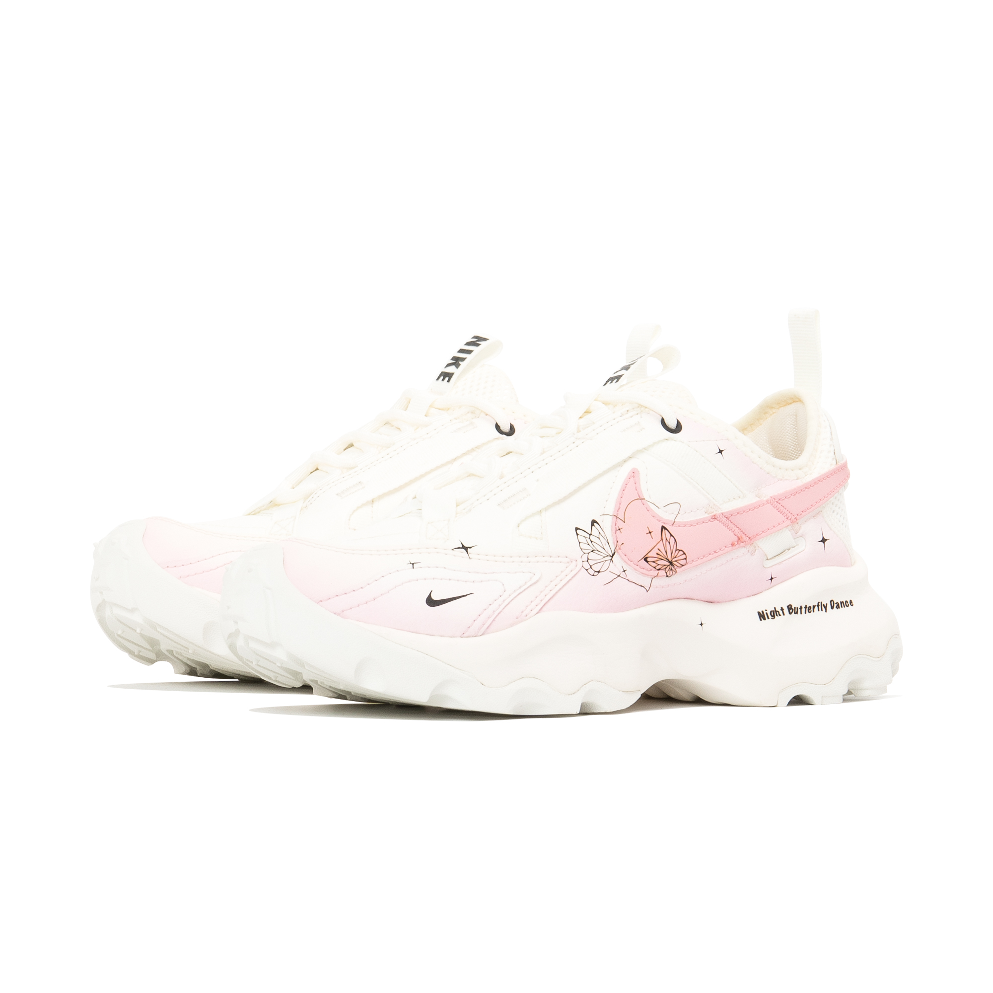 Nike TC 7900 3 Times Laboratory Abrasion Resistant Breathable Low Top Casual Shoes Women's White Pink купить в интернет-магазине Yoocart с быстрой доставкой по России.