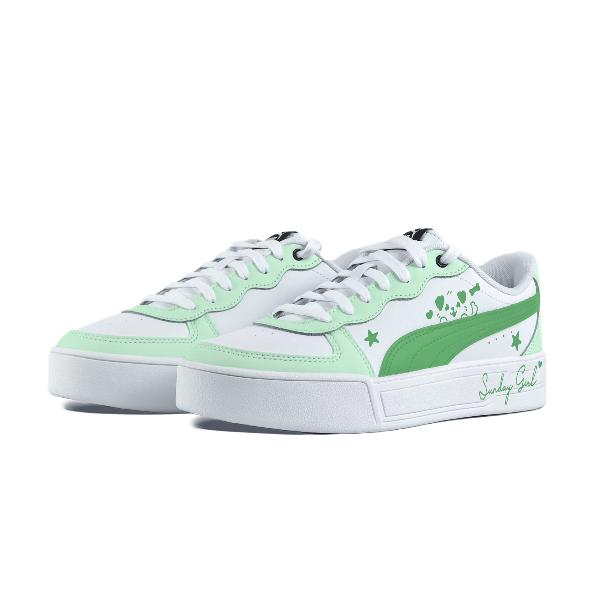 PUMA Skye Abrasion Resistant Balance Low Top Skateboard Shoes Women's Turquoise купить в интернет-магазине Yoocart с быстрой доставкой по России.