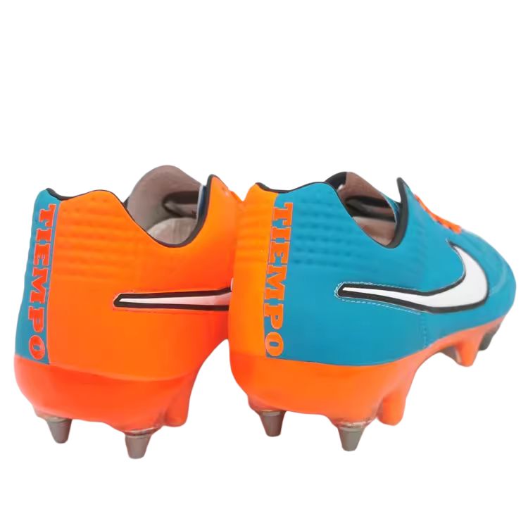 Nike Slip-Resistant Coverage Support Balance Soccer Shoes Unisex Blue Orange купить в интернет-магазине Yoocart с быстрой доставкой по России.