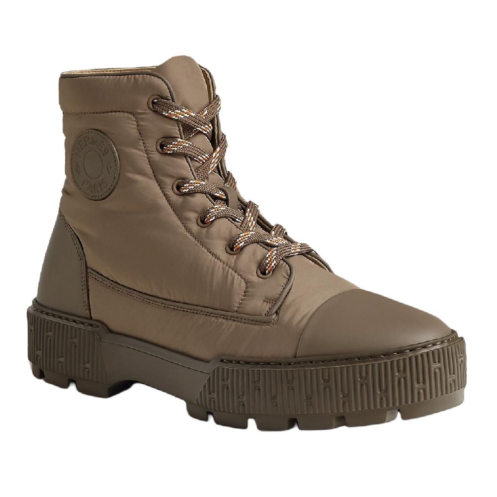 HERMES Fresh Ankle Boots Men's Army Green