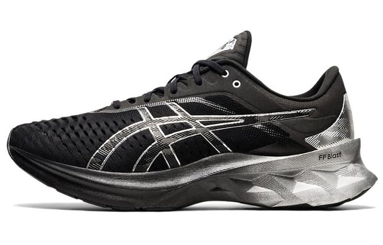 Asics Novablast 'Black Pure Silver'