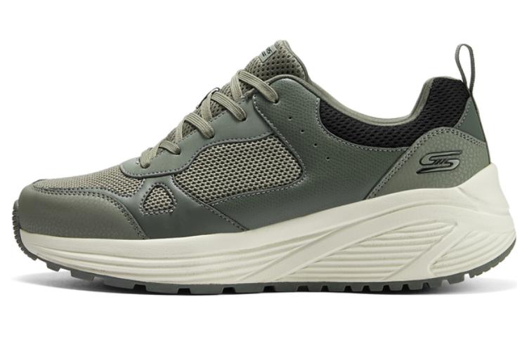 Skechers BOBS SPARROW 2.0 Durable Breathable Low-Top Casual Shoes Men's Olive Green