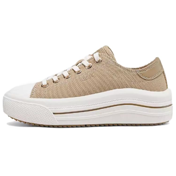 Skechers Bob's Low Top Skateboard Shoes Women's Tan