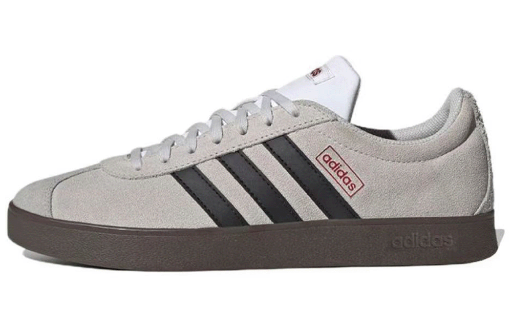 Adidas Neo VL Court Lifestyle Slip Resistant Low Top Skateboard Shoes Unisex Blue Pink
