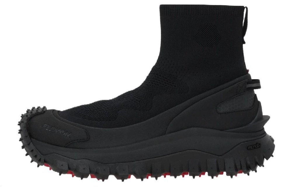 Moncler Trailgrip Knit High Top Sneakers Women's