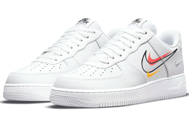 Nike Air Force 1 Low Multi Swoosh White
