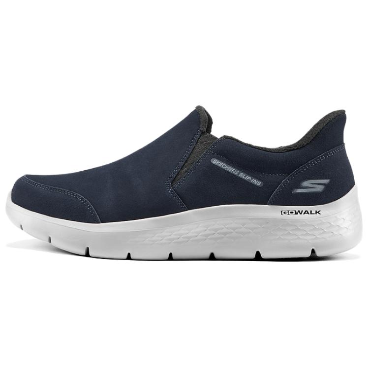 Skechers Go Walk Fle Lightweight Thermal Casual Shoes Men's Blue