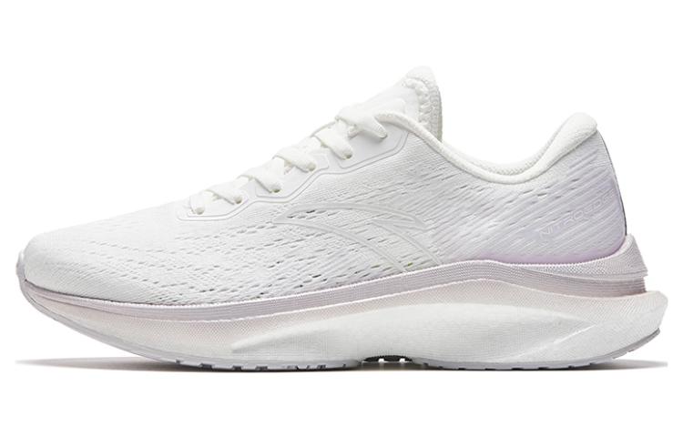 Anta Cushioning Anti-Slip And Wear-Resistant Low-Top Running Shoes Women's White Silver