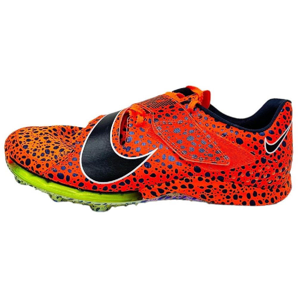 Nike Air Zoom LJ Anti Slip Wear Resistant Low Top Training Shoes Men's Orange Black