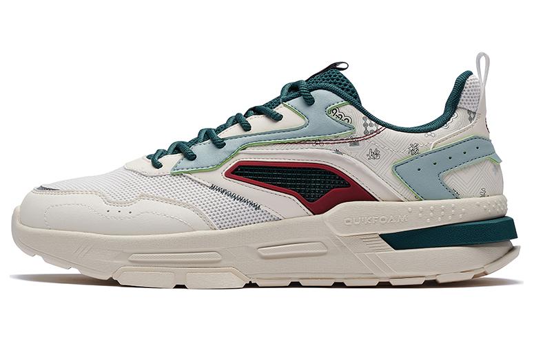 361° Slip Resistant, Abrasion Resistant, Lightweight Low Top Sports Casual Shoes Men's Beige Green
