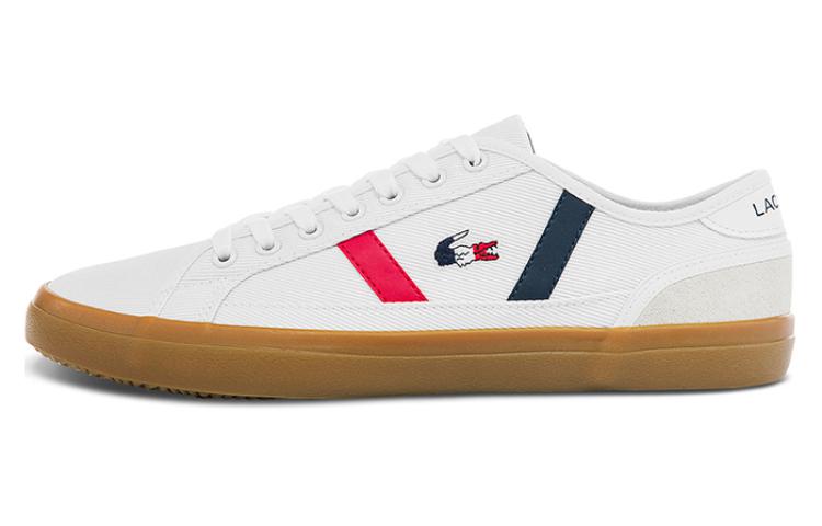 LACOSTE Low-Top Skateboard Shoes Men's White