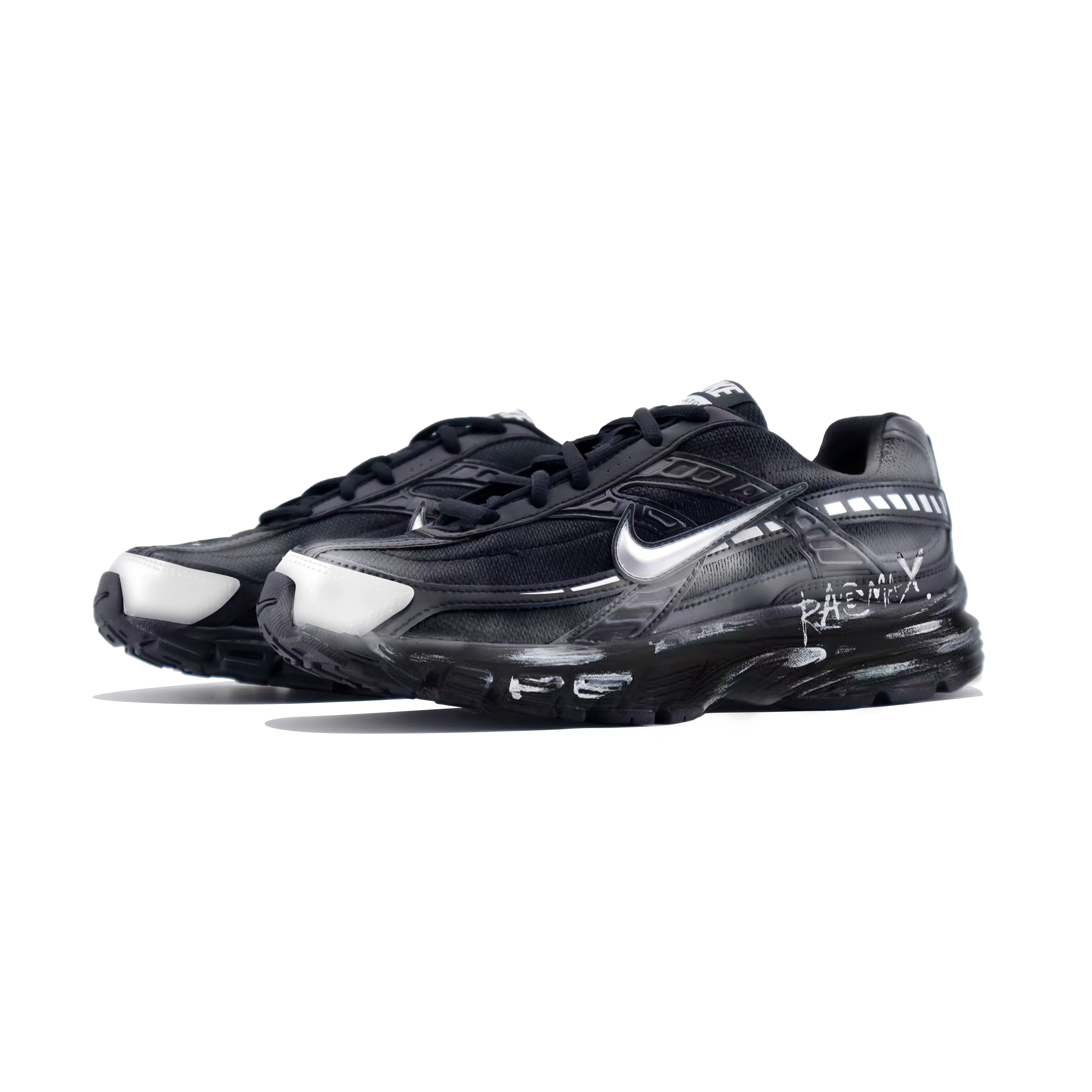Nike Initiator Abrasion Resistant Low top Casual Running Shoes Men's Black купить в интернет-магазине Yoocart с быстрой доставкой по России.