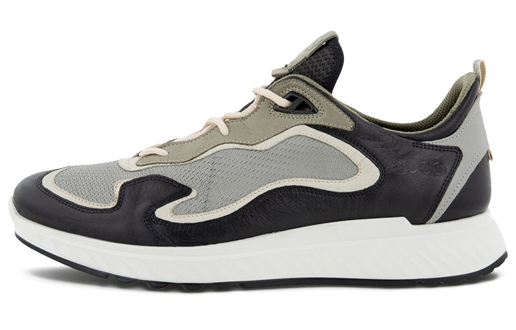 Ecco St.1 Low-Top Sports Casual Shoes Men's Black