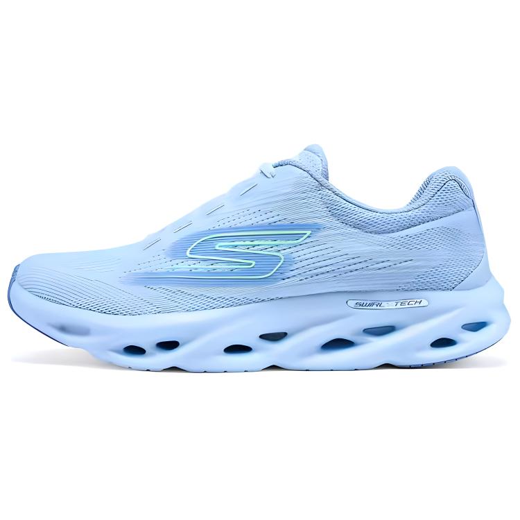 Skechers Women's GO Series Abrasion Resistant Low Top Running Shoes Women's Blue
