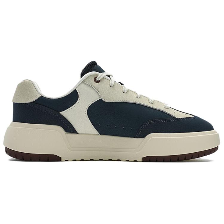 FILA Modern Abrasion Resistant Low Top Skateboard Shoes Men's Dark Navy Blue
