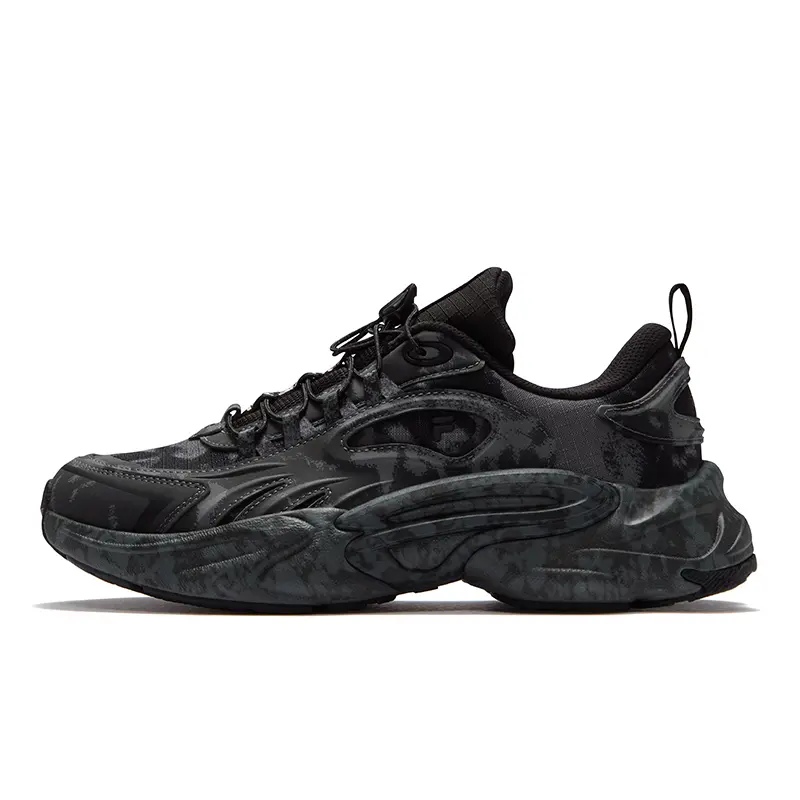 FILA FUSION FORCE X P.A.M. Gravity Shoes Low top Running Shoes Women's Gray Black