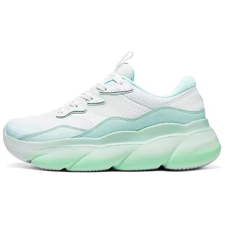 Skechers Sport Anti-Slip Wear-Resistant Breathable Supportive Rebound Low-Top Casual Shoes Women's Green