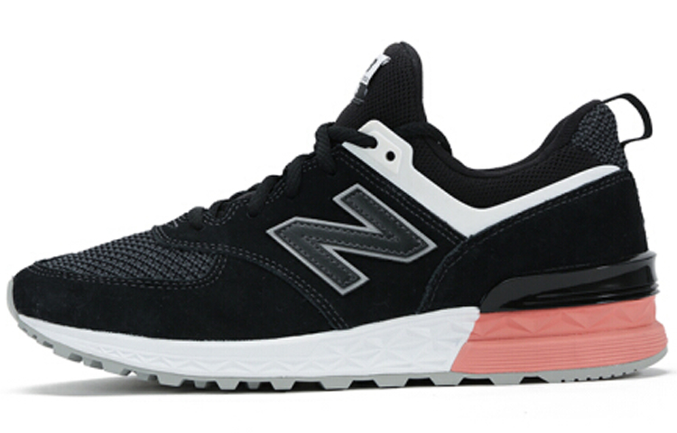 New Balance 574 Sport Black Dusty Peach