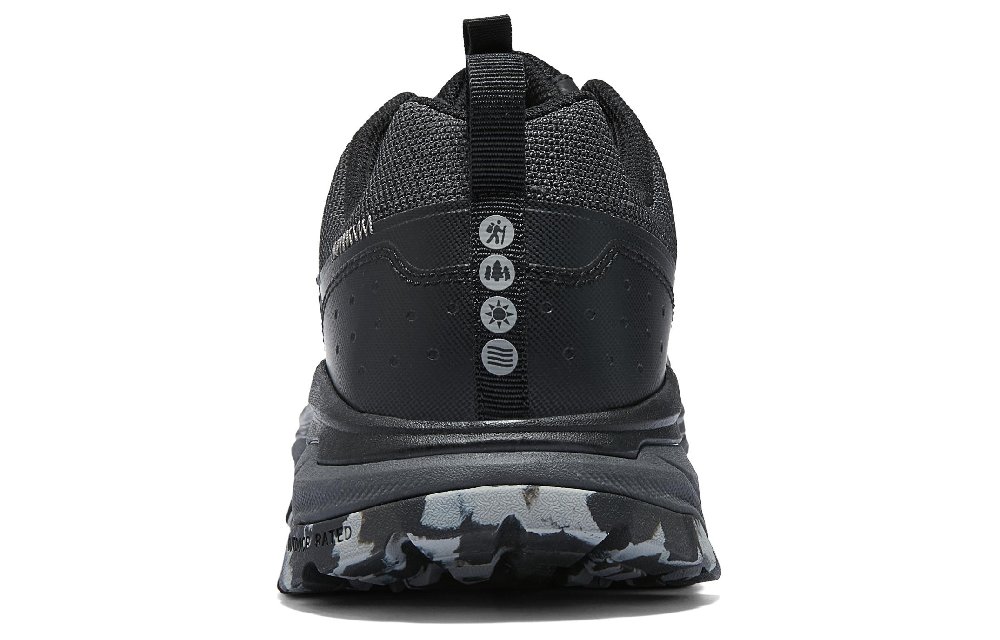 Skechers Lanyin Collection Low Top Casual Shoes Men's Black