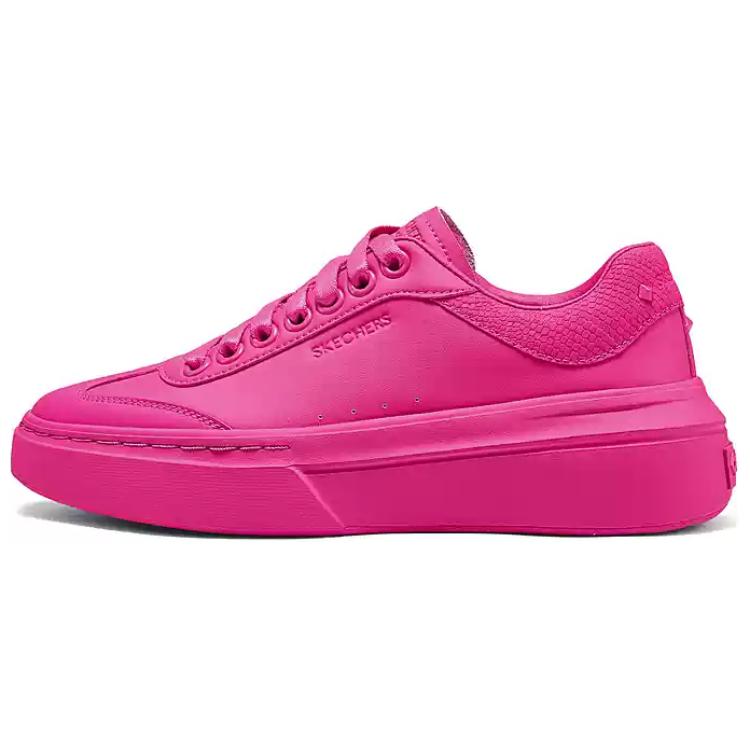 Skechers Court Classics Low Top Skateboard Shoes Women's Pink