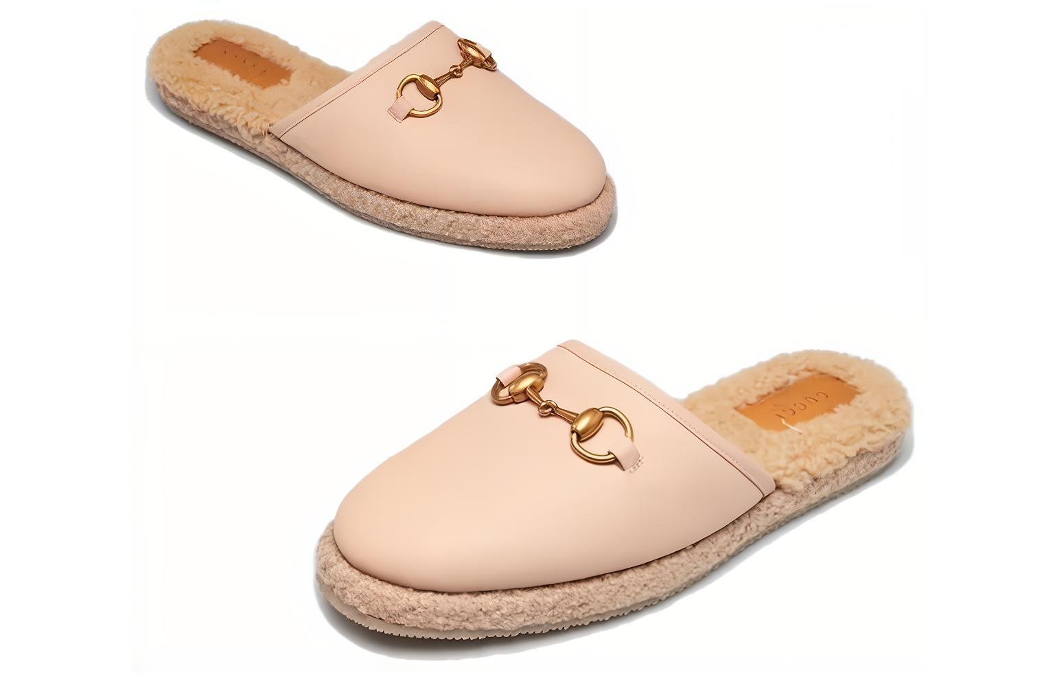 GUCCI Horsebit Closed Toe Slippers Women's купить в интернет-магазине Yoocart с быстрой доставкой по России.