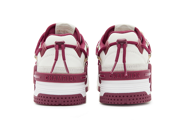 Champion Bumper V1 Headphone Shoes Low-Top Skateboard Shoes Men's Dark Red