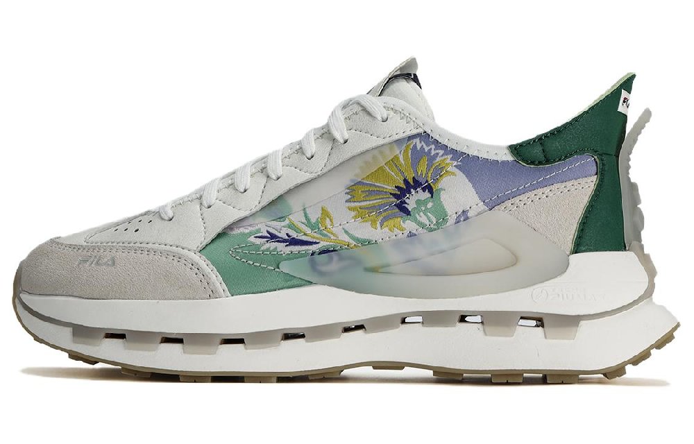 V&A x FILA KM MORGAN Durable Breathable Low-Top Casual Running Shoes Women's Beige