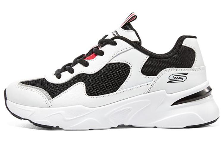 Skechers BOBS BAMINA Bamina Lightweight Height Increasing Rebound Low-Top Casual Shoes Women's White Black