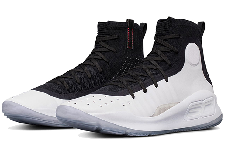 Under Armour Curry 4 White Black