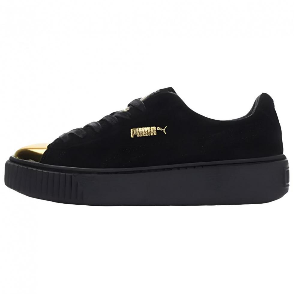 PUMA Suede Platform 'Gold' Women's