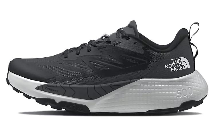 THE NORTH FACE Altamesa 500 Cushioning, Slip Resistant, And Abrasion Resistant Low Top Running Shoes Men's Black White