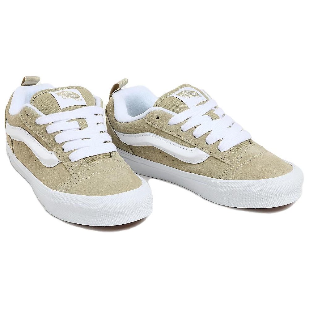 Vans Knu Skool Low Top Skateboard Shoes Unisex Ecru