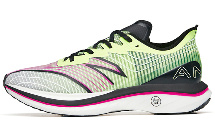 Anta C202 GT Nitrogen Technology Abrasion Resistant Rebound Low Top Running Shoes Men's Green