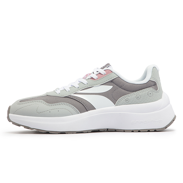 361° Anti Slip Wear Resistant Low Top Casual Shoes Women's Photon Gray
