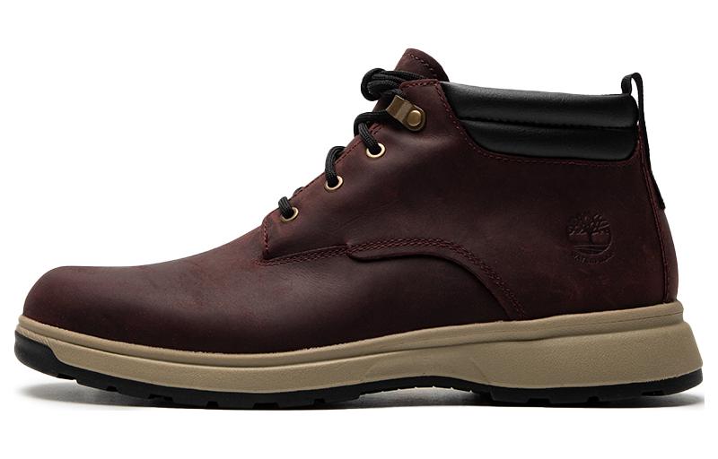 Timberland GreenStride Atwells Ave Waterproof Chukka Boot 'Burgundy Full Grain'
