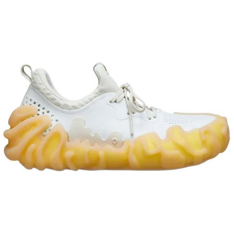 Crocs Low-Top Casual Shoes Unisex White Yellow купить в интернет-магазине Yoocart с быстрой доставкой по России.