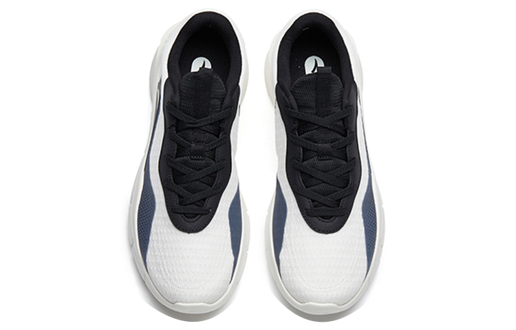 Anta Linghui Cushioned Anti-Slip Wear-Resistant Breathable Lightweight Low-Top Training Shoes Men's White Black купить в интернет-магазине Yoocart с быстрой доставкой по России.