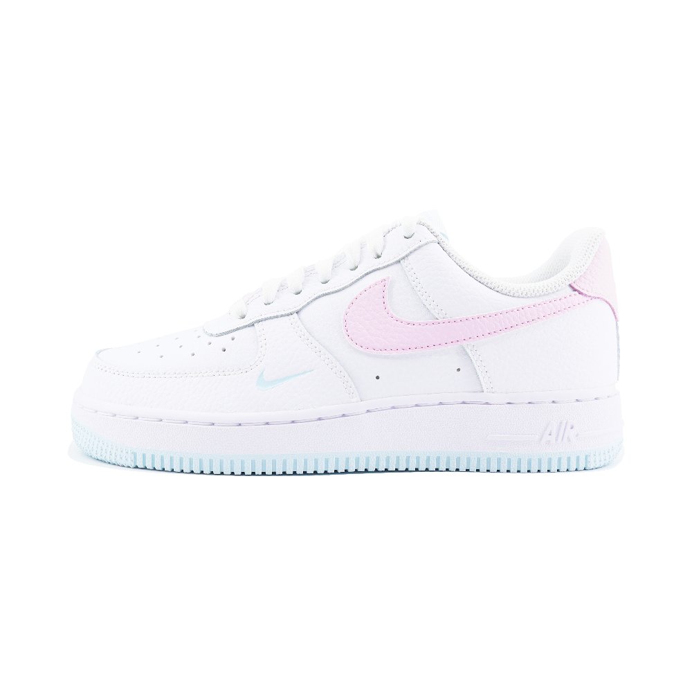 Nike Air Force 1 Refreshing Anti Slip Wear Resistant Low Top Skateboard Shoes Women's White Pink
