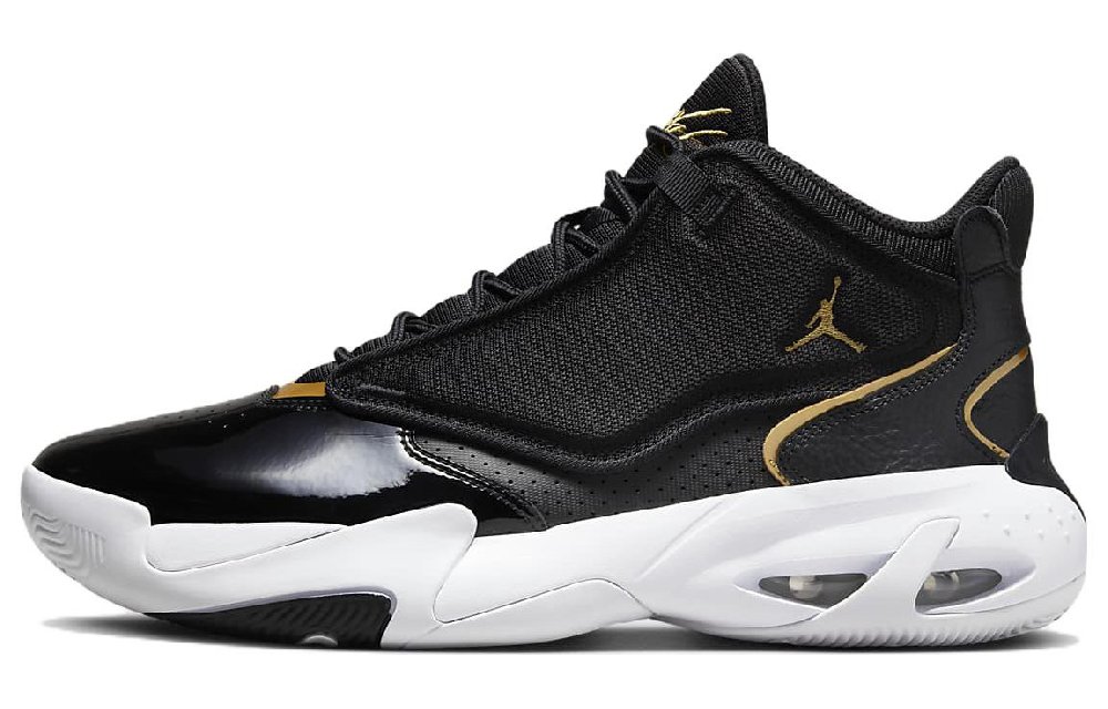 Jordan Max Aura 4 Black Gold